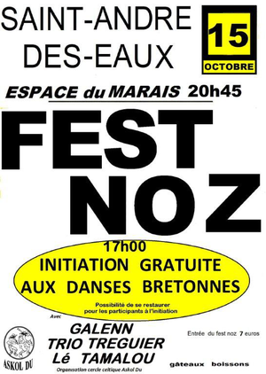 Fest Noz à Saint-André-des-eaux