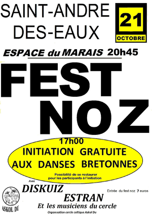 Fest Noz à Saint-André-des-eaux