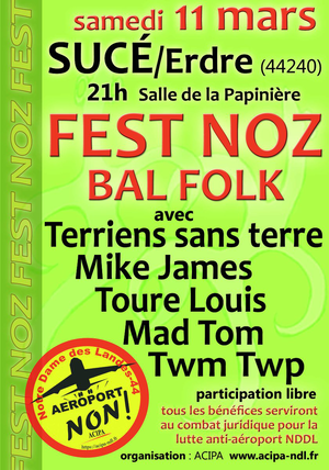 Fest-Noz/Bal folk à Sucé-sur-Erdre