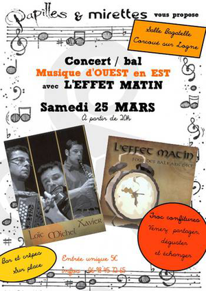 Concert et Fest-Noz à Corcoué-sur-Logne