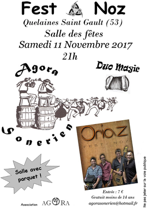 Fest Noz à Quelaines-Saint-Gault