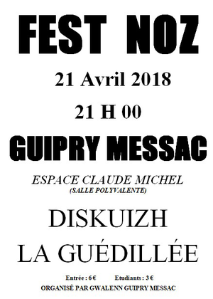 Fest Noz à Guipry-Messac