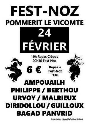 Fest Noz à Pommerit-le-Vicomte