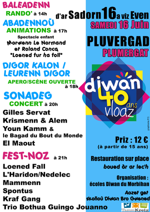 Concert et Fest-Noz à Plumergat