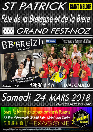 Concert et Fest-Noz à Saint-Méloir-des-Ondes
