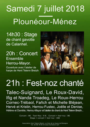 Stage à Plounéour-Ménez