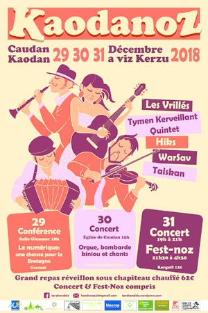 Concert et Fest-Noz à Caudan