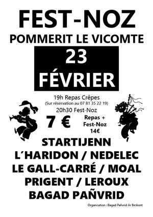 Fest Noz à Pommerit-le-Vicomte