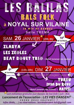 Fest-Noz/Bal folk à Noyal-sur-Vilaine