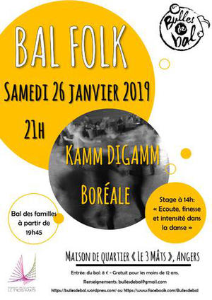 Fest-Noz/Bal folk à Angers