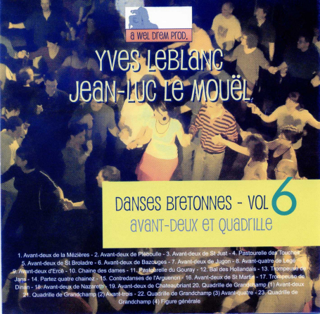 Danses bretonnes v6 - Avant-deux et quadrille