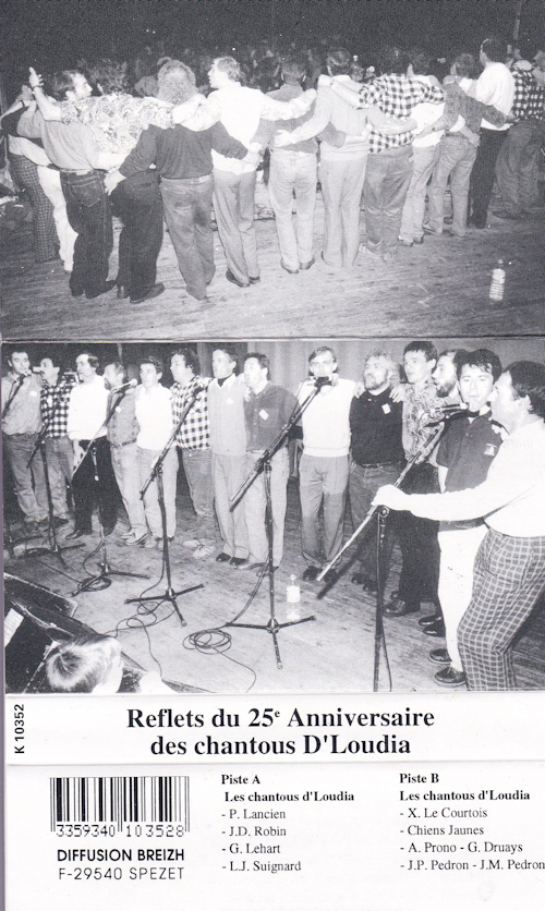 Reflets du 25e anniversaire des Chantous d'Loudia