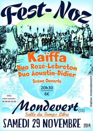 Fest Noz à Mondevert