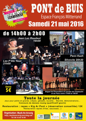 Concert et spectacle à Pont-de-Buis-lès-Quimerch