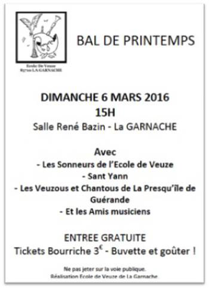 Bal vendéen à La Garnache