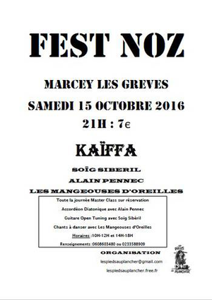Fest Noz à Marcey-les-Grêves