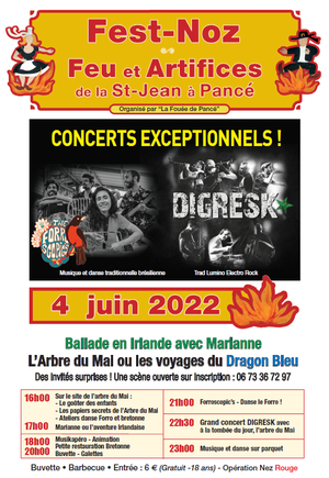 Concert et Fest-Noz à Pancé