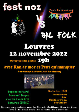 Fest-Noz/Bal folk à Louvres