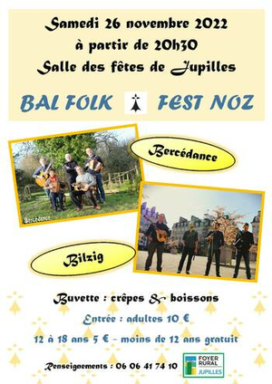 Fest-Noz/Bal folk à Jupilles