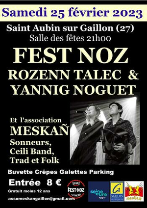 Fest Noz à Saint Aubin sur Gaillon