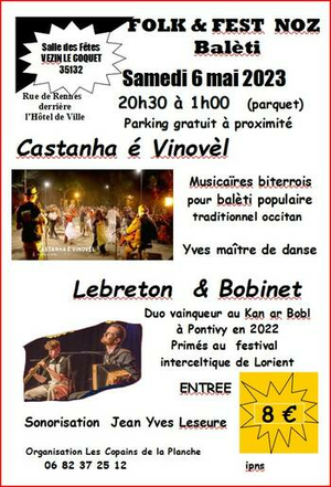 Baléti/Fest-Noz à Vezin-le-Coquet