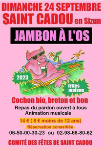 Repas animé à Sizun