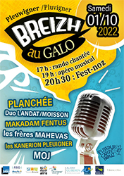 Festival Breizh O gallo<br>Un ticket conso offert aux adhérents