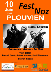 Fest-noz à Plouvien<br>1 ticket conso offert à nos adhérents cartés